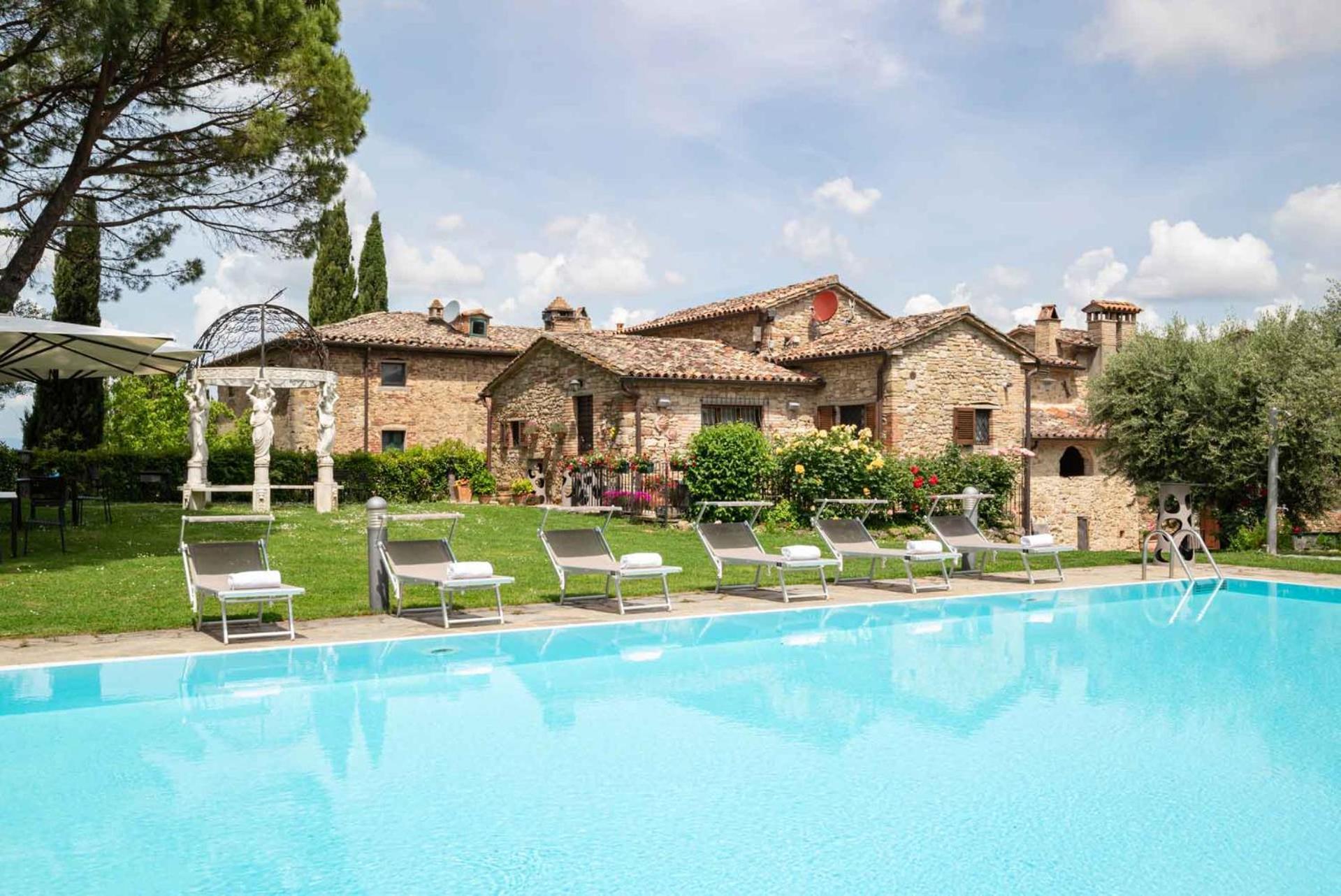 Borgo Di Celle Hotel Città di Castello Buitenkant foto